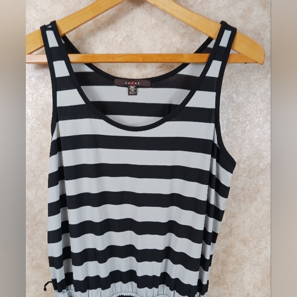 FEVER Striped Maxi Dress Size Small - Picture 3 of 8